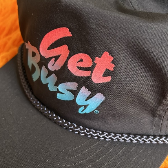 Vintage Winner Get Busy Snapback Hat - Picture 5 of 10
